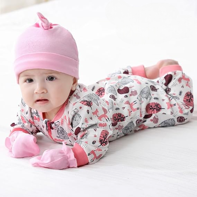 Barboteuse - UnisexRompers™ - Ours Rose